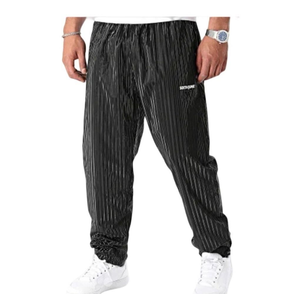 Sixth June Paris Black Jogger Pants Men’s Medium Streetwear Sold Out BNWOT